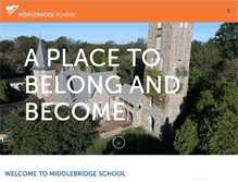 Tablet Screenshot of middlebridgeschool.org